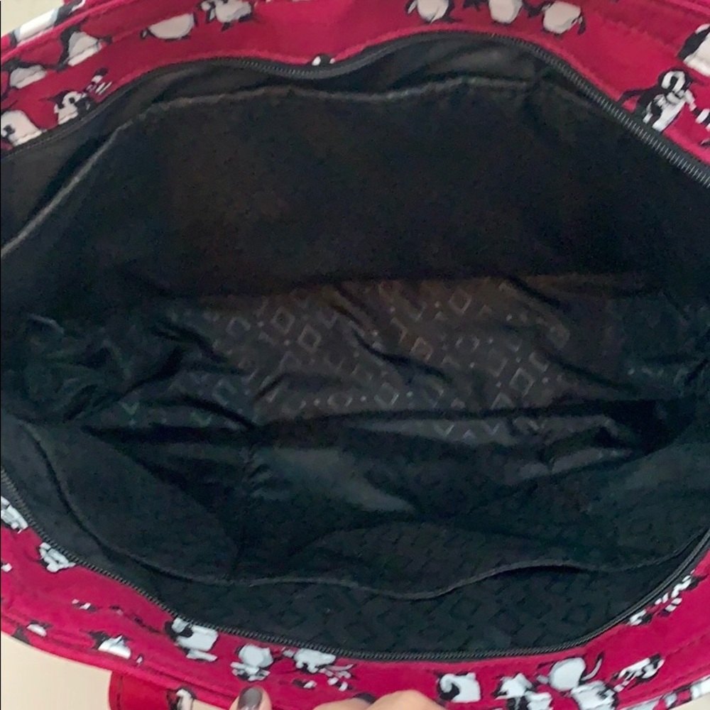 !LAST ONE! - Vera Bradley Turnlock Tote- Penguins - Picture 6 of 8